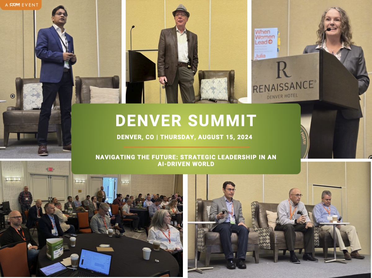 Michael J. Rainwater speaking at the CDM Media CIO Denver Summit, August 2024